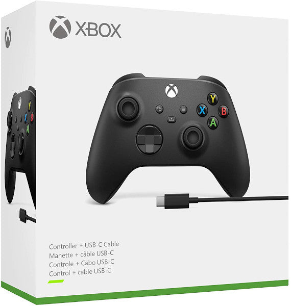 Mando InaláMbrico Microsoft Negro + Cable Usb ( XBOX - Series X/Xbox One/PC) Mando InaláMbrico Microsoft Negro + Cable Usb ( XBOX - Series X/Xbox One/PC)
